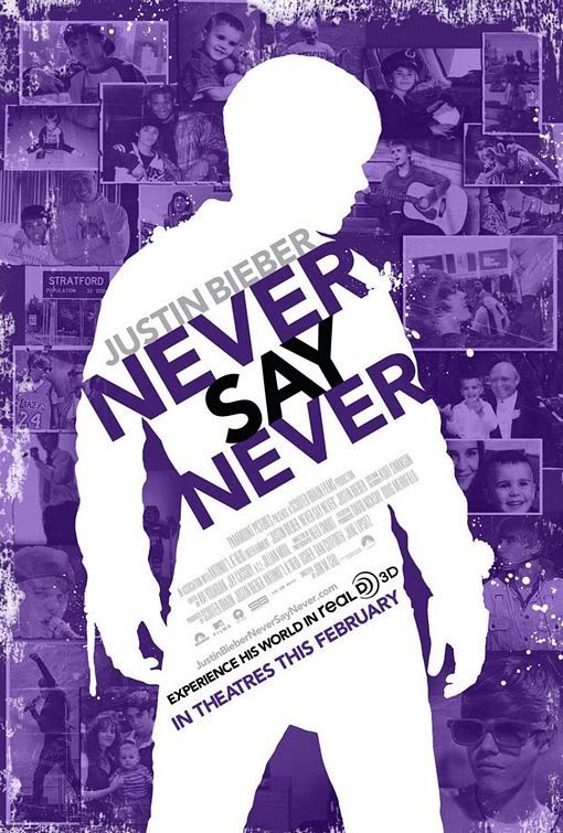 justin bieber never say never 2011 poster. hair New Justin Bieber “Never