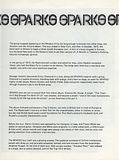 Sparks 1975 Tour Bootleg Programme - 3, Sparks 1975 Tour Bootleg Programme - 3