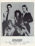 Sparks 1975 Tour Bootleg Programme - 5, Sparks 1975 Tour Bootleg Programme - 5