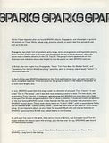 Sparks 1975 Tour Bootleg Programme - 6, Sparks 1975 Tour Bootleg Programme - 6