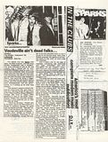 Sparks Fan Club Mag 1982 - 4, Vol.8 nr.1