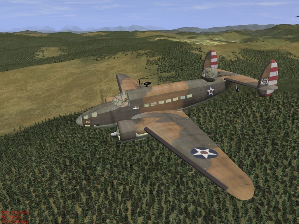 Four Lockheed Hudson skins for Pacific theatre..