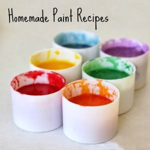 Homemade Paint Recipes