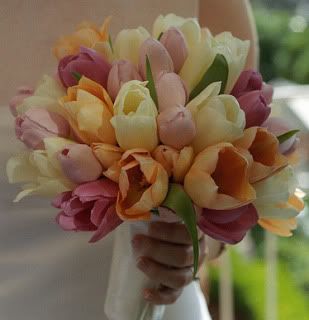Mix Tulips Hand Tied