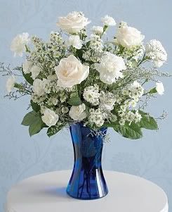Moonlight white Bouquet Mothers Day