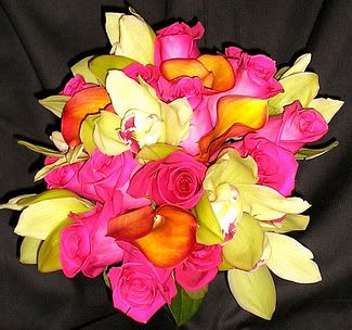 Beauty Orchid Hand Tied