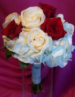 carnation roses bridesmaid