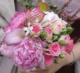 mix flower bridesmaid