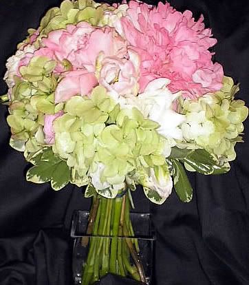 Pink and Green Hand Tied