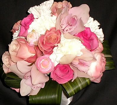 Pink Orchid Hand Tied