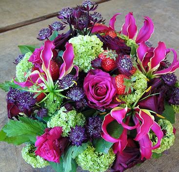 Sweet Berry Hand Tied