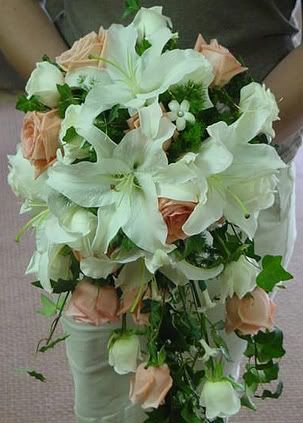 casablanca lily bouquet. White Casablanca Lilies