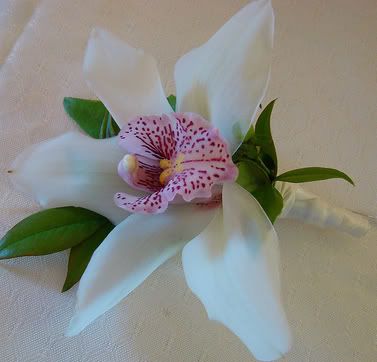 White  Orchid Grooms