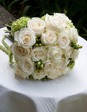 White Rose Nosegays