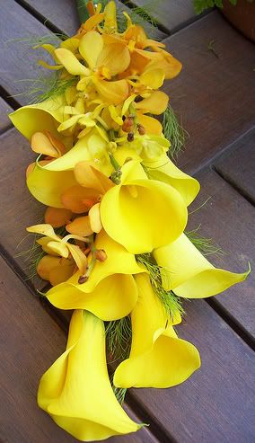 Yellow Arm Bouquet