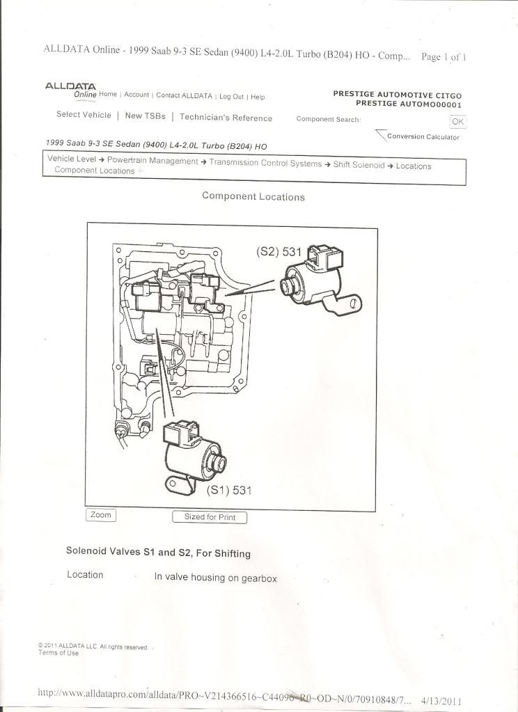 P0758 code transmission SaabCentral Forums