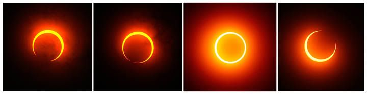 Imagenes del eclipse de ayer Imagenes del eclipse de ayer