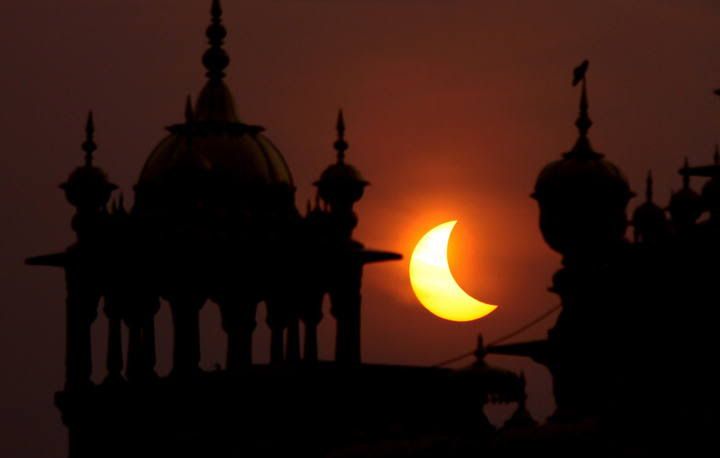 Imagenes del eclipse de ayer Imagenes del eclipse de ayer