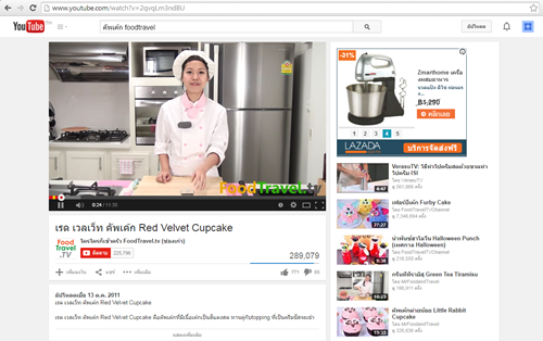 ทำคัพเค้ก ครั้งแรกในชีวิต