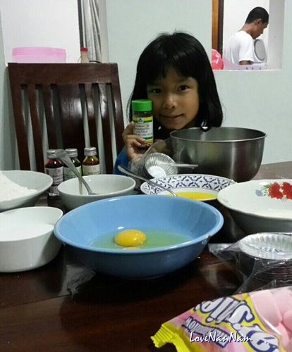 ทำคัพเค้ก ครั้งแรกในชีวิต