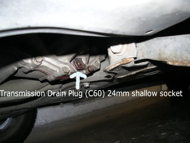 2003 Toyota camry transmission fluid change