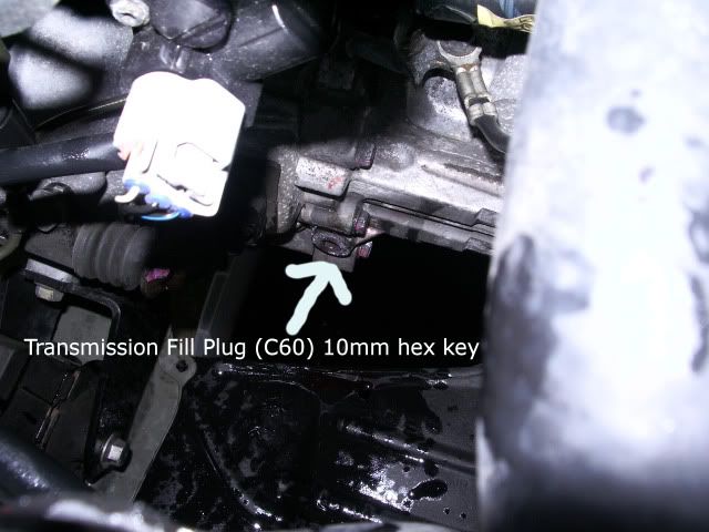 Checking Manual Transmission Fluid Level In 2003 Toyota Matrix