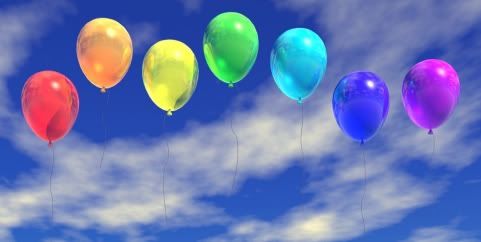 birthday balloons photo: Rainbow Balloons RainbowBalloons.jpg