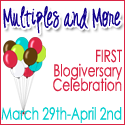 Multiples and More: Blogaversary Celebration