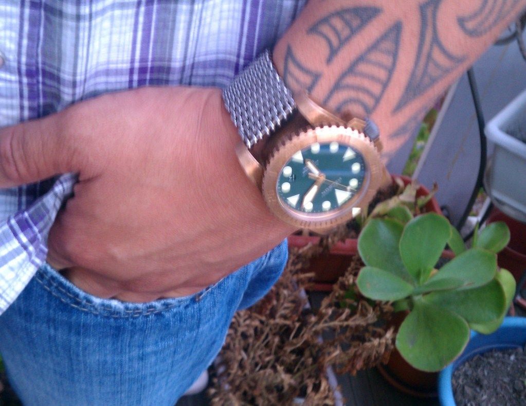 Bronze Watch with Bracelet?