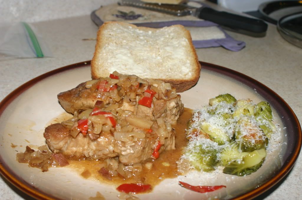 Braised Spare Ribs with Brussel Sprouts Braised Spare Ribs with Brussel Sprouts