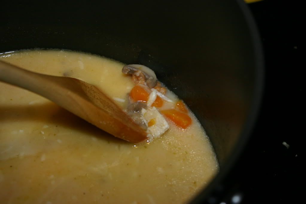 Stirring the soup