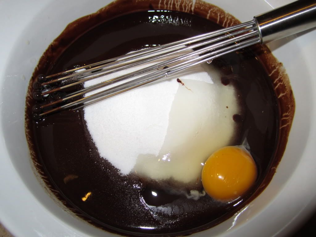 Melted chocolate goodness Melted chocolate goodness