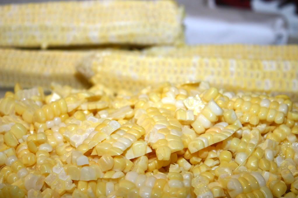 Corn off the cob Corn off the cob