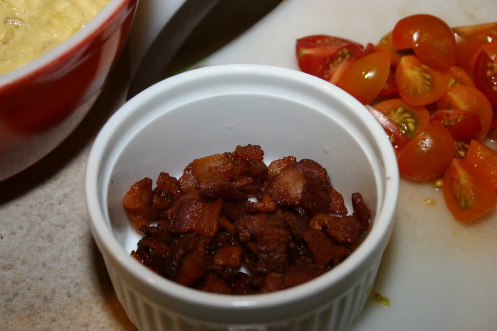 Bacon and tomatoes Bacon and tomatoes