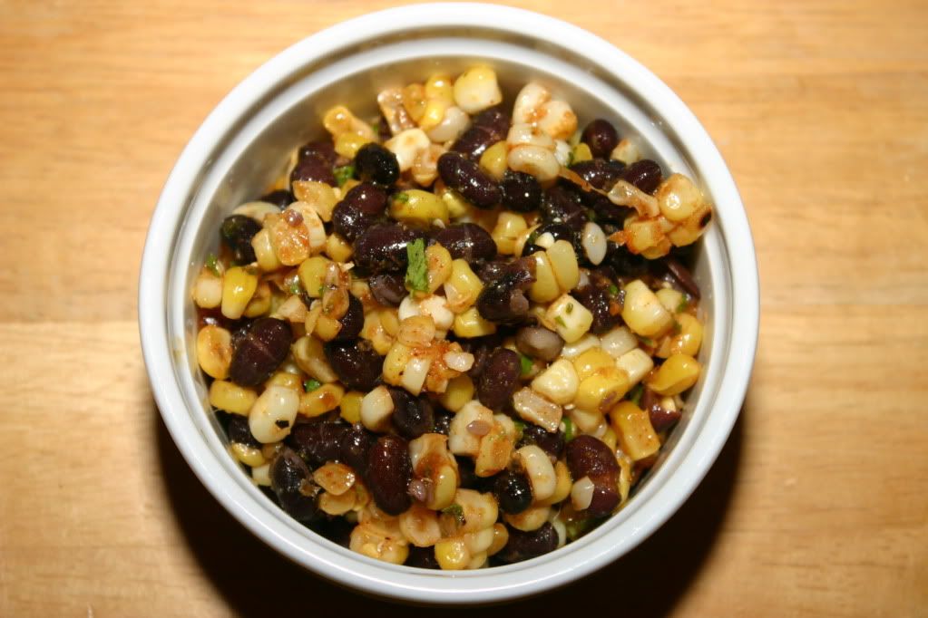 Roasted Corn and Black Bean Salad Roasted Corn and Black Bean Salad