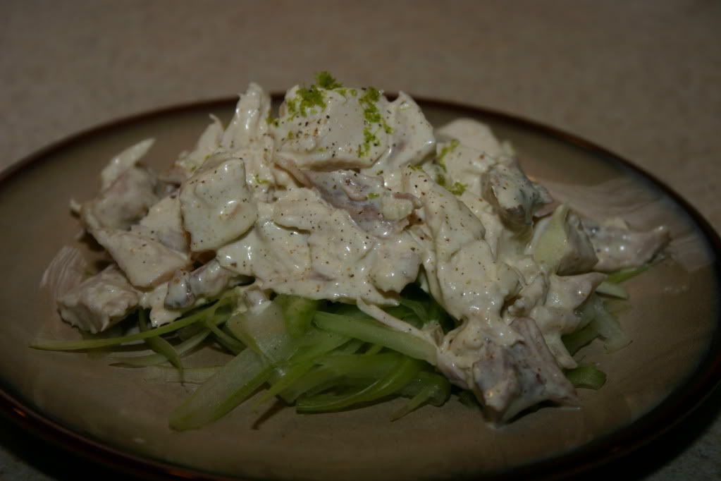 Curried Ginger-Lime Chicken Salad