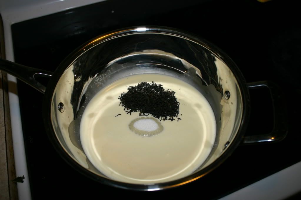 Cream, sugar, and tea Cream, sugar, and tea
