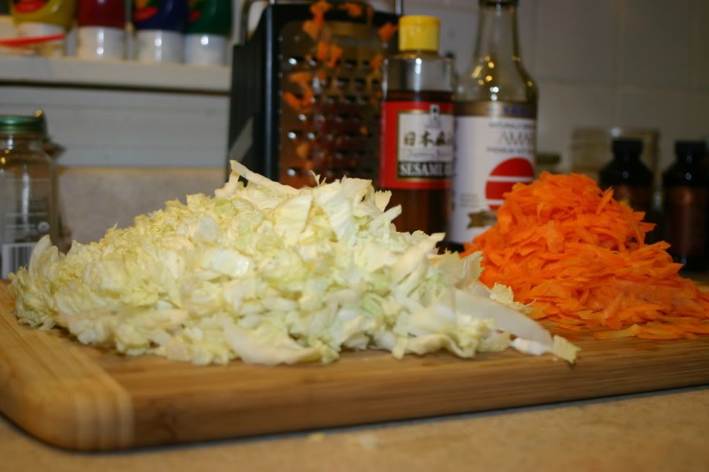Shredded veggies