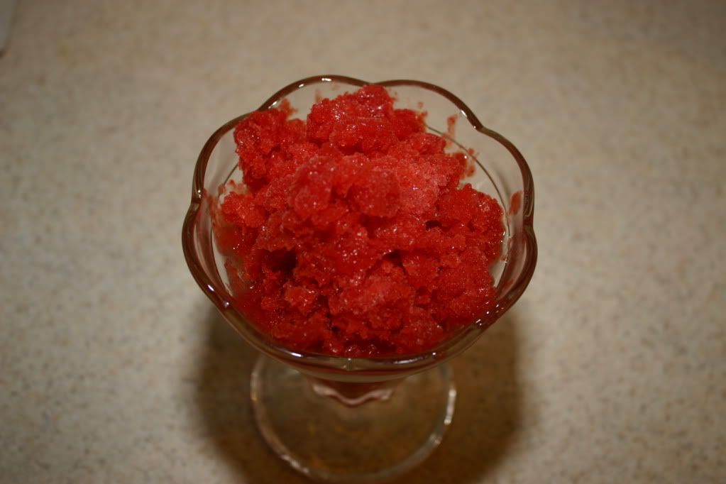 Strawberry Granita