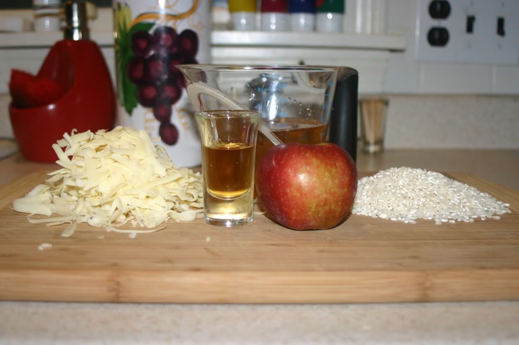 ingredients The makings of a delicious risotto