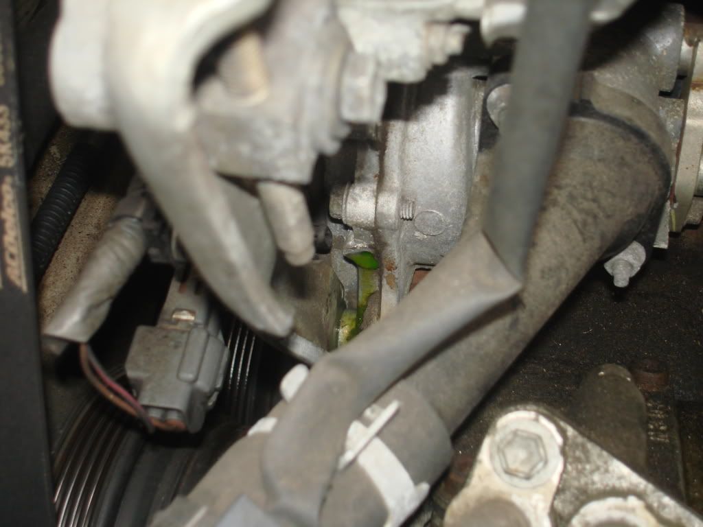 2009 toyota camry water pump leak #6