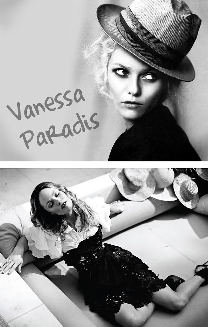 Vanessa Paradis,Collagevintage