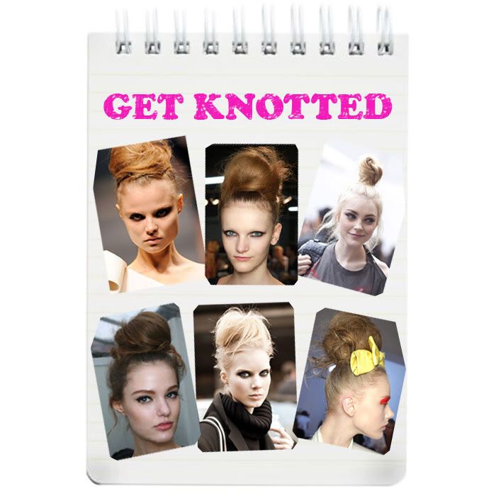 Knotted,topknot
