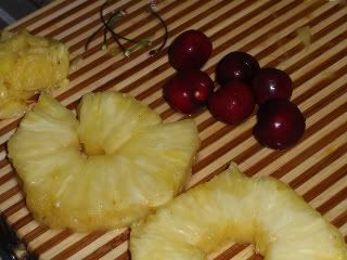 pineapple cherry