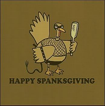 Happy Spanksgiving Turkey