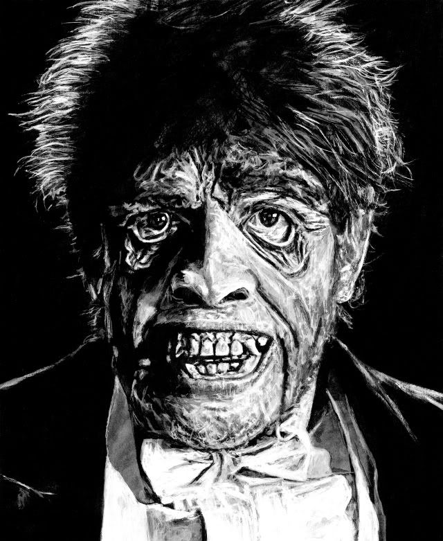 Fredric March as Mr. Hyde, from: Dr. Jekyll and Mr. Hyde (1931) An exclusive artwork for <a href=