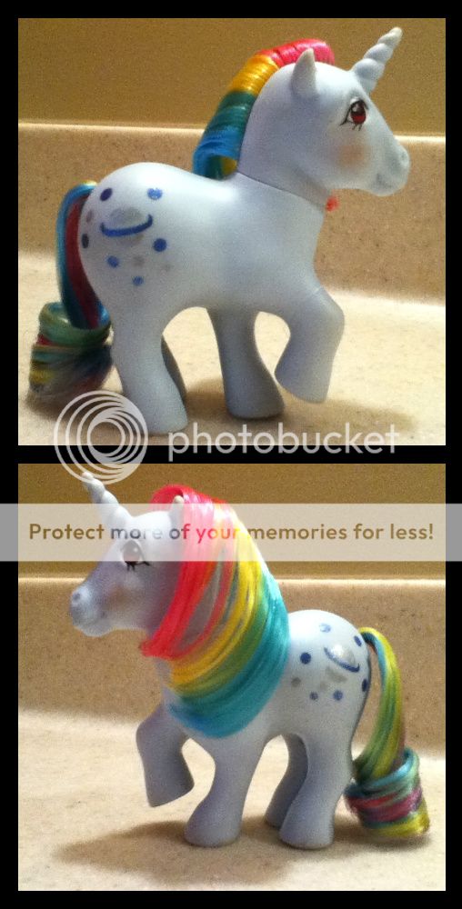 My Little Pony G1 Rainbow Unicorn Moonstone  