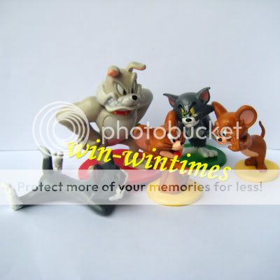 pcs Tom and Jerry Spike bulldog action figure set toy  