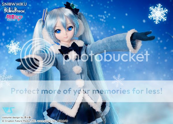 [Reedición] Miku Hatsune Dollfie Dream(Via lotto) y Fluffy Coat Outfit Set (Volks)  HIE1454054778