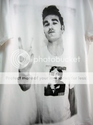 Morrissey The Smiths Pop Indie Rock 80s T Shirt L  